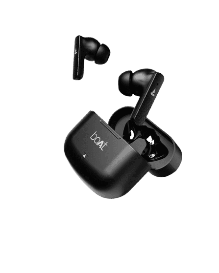 bOAt Airpodes Primo Wireless Earbuds | Active Black