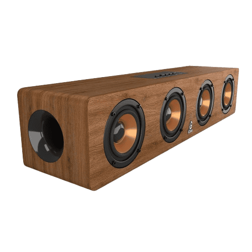 iGear Ensemble Wooden Portable Soundbar 20 W Brown