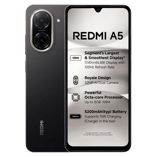 Redmi A5 ミッドナイトブラック 3GB/64GB New) Xiaomi Redmi A5 3GB+64GB BLACK Dual SIM Unlocked