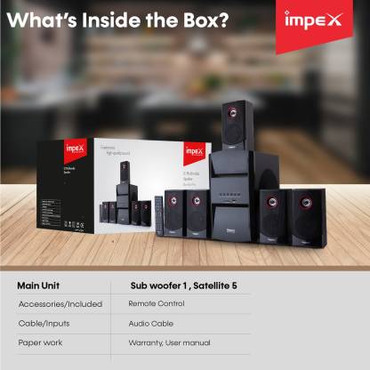 Impex 5.1 Blue Rock-Plus 140 W 