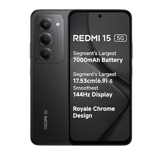 Mobile Phones :: Xiaomi :: Redmi 15 5G | 8GB | 256GB | Midnight