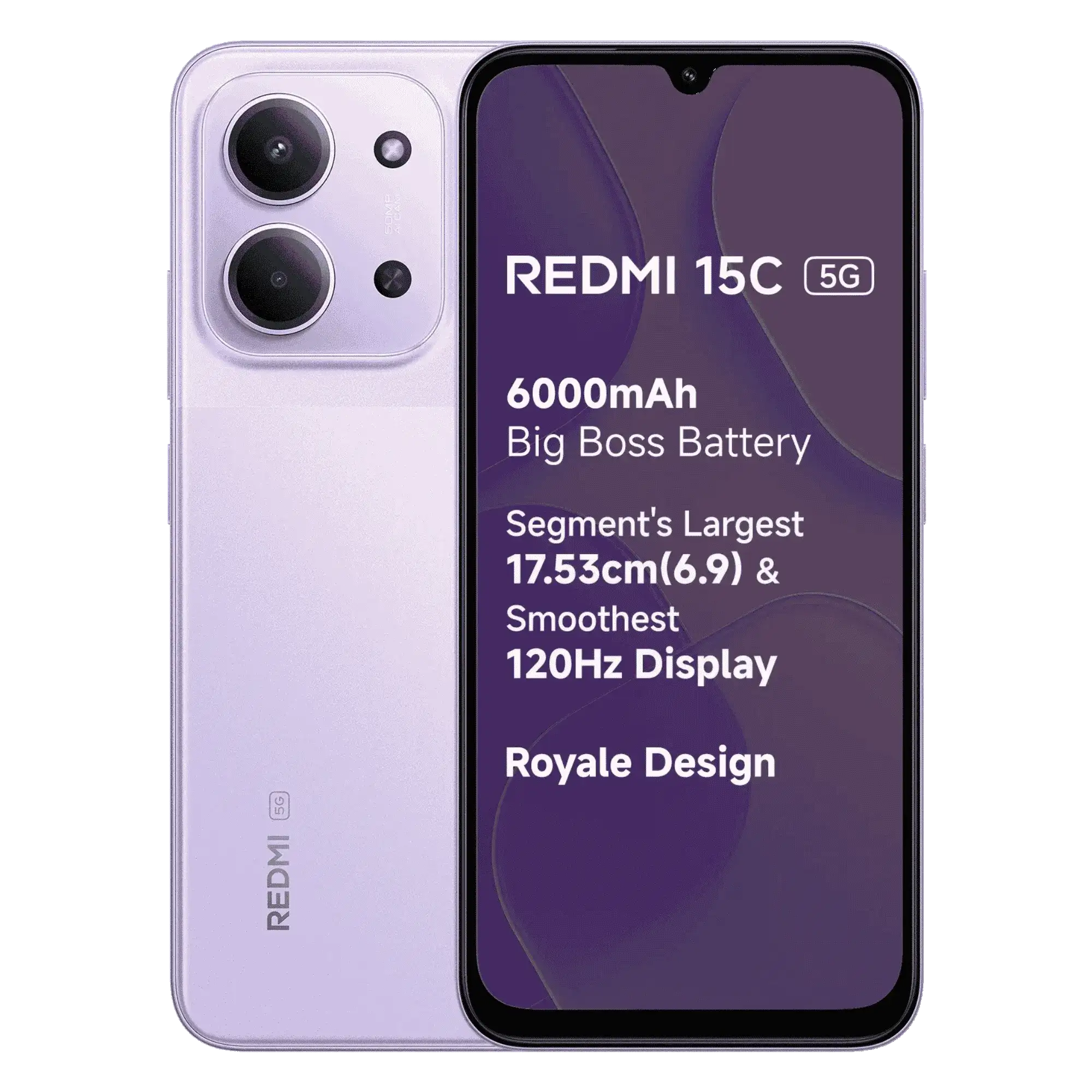 Mobile Phones :: Redmi 15C 5G | 6 GB | 128GB | Dusk Purple | NM