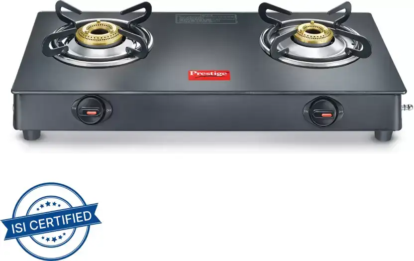 Prestige two burner gas stove shop