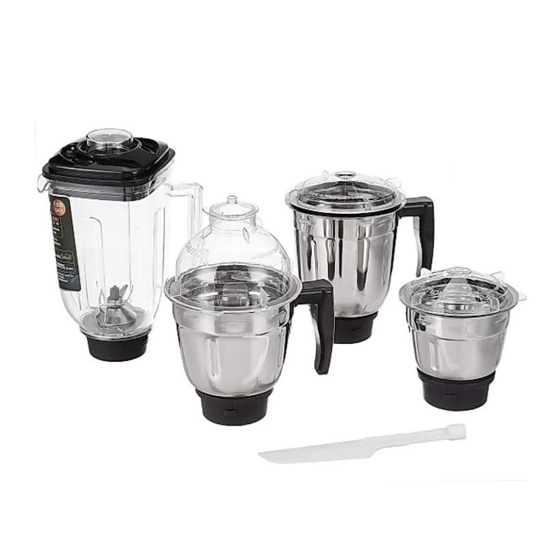 Kitchen Appliances Mixer Juicer Grinder Usha Trienergy Plus 800 W 4 Jar Mixer Grinder Black Mage