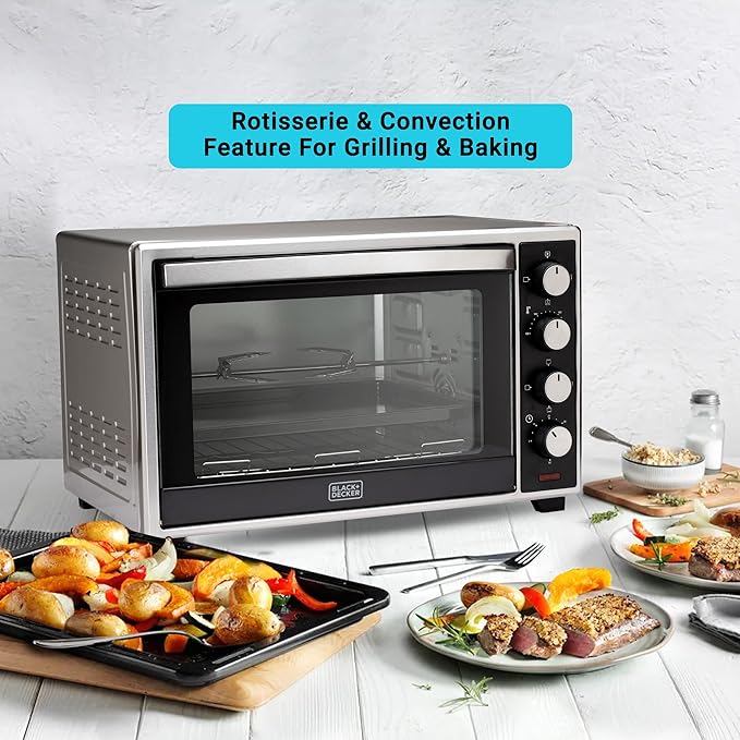 Toaster Grill Black And Decker Digital Rotisserie Convection Oven - Main Image