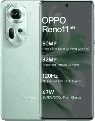 Mobile Phones :: Oppo :: OPPO RENO 11 5G | 8GB | 256GB | Wave Green