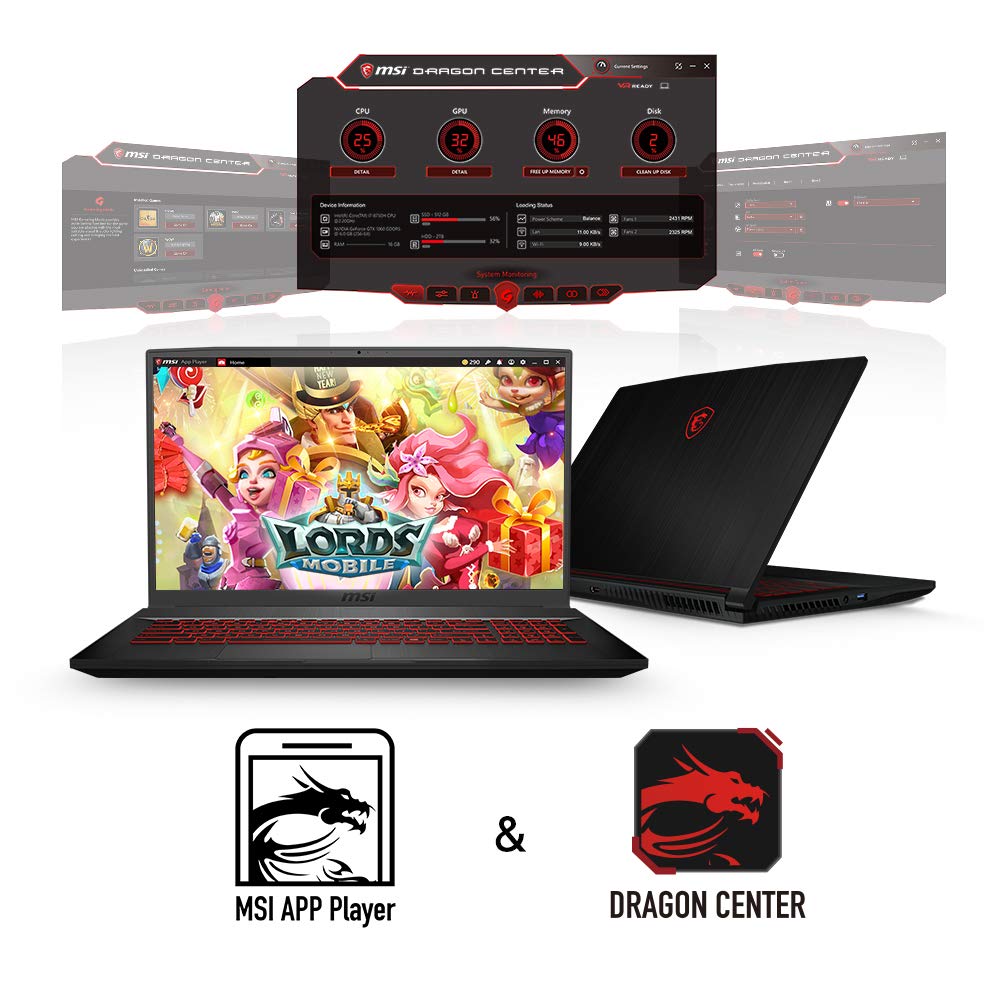 Laptops :: MSI Laptop :: MSI GF65 Thin 9SEXR-438IN Intel Core i5