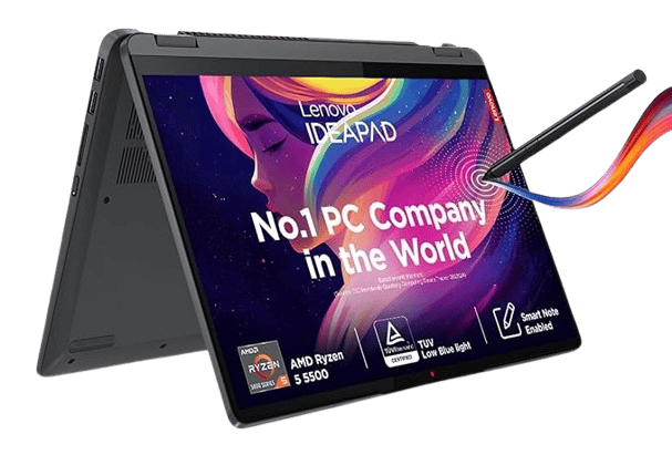 Lenovo IdeaPad Flex |14 inch AMD Ryzen Core 5500U 16 GB 512 GB  SSD Storm Grey 82R9005JIN