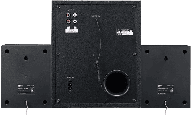 LG LK72B Deep Bass,Bluetooth, Optical, USB, SD Card and FM Radio 40 W  Bluetooth Home Theatre Black - Main Image