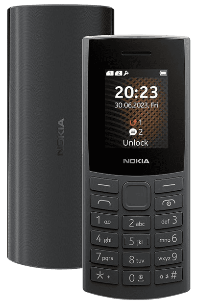 Mobile Phones :: Nokia :: Nokia 106 DS 4G Keypad Phone Charcoal