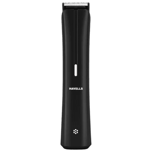 Havells Beard Trimmer | 90 min Runtime | 12 Length Settings | Black | BT6112