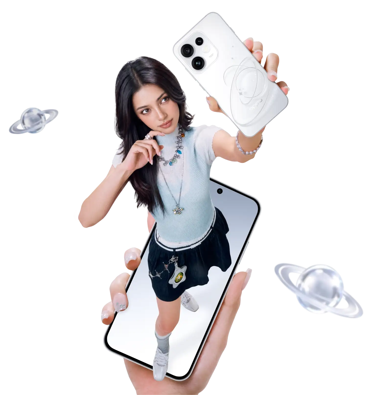 Starry White phone