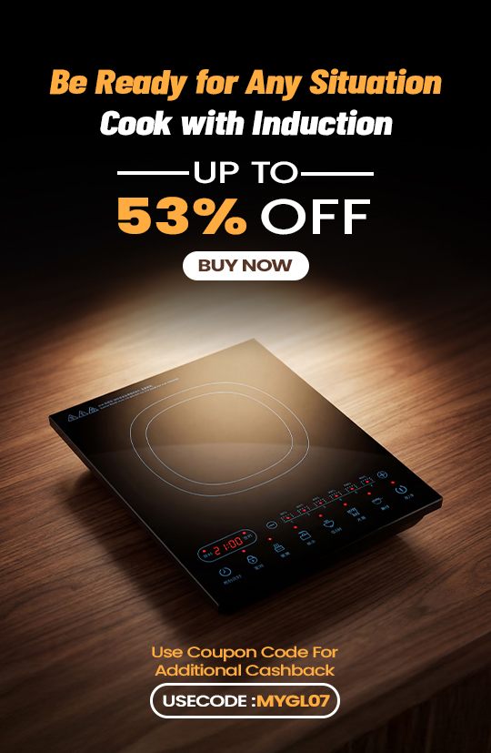Induction cooktop