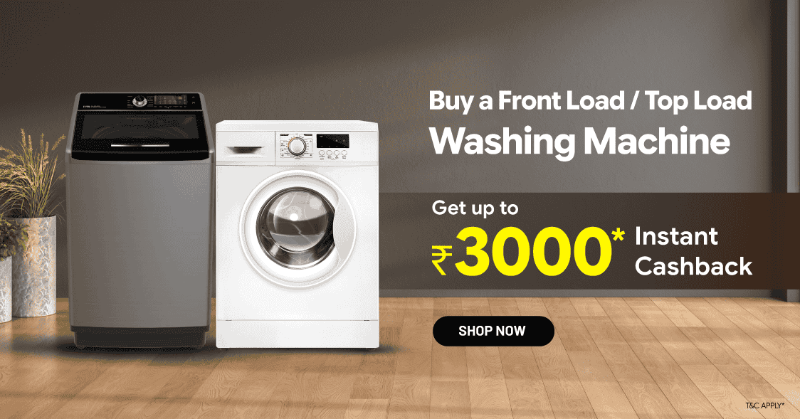 Washing machine offer