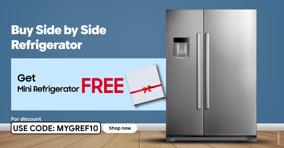 Side by side  Refrigerator