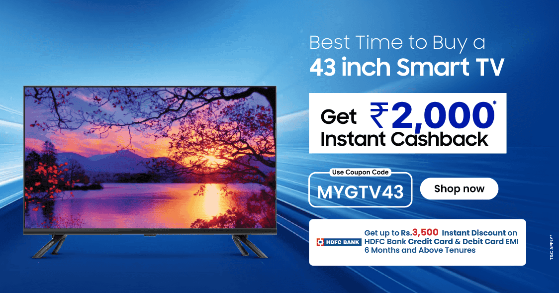 43 inch TV