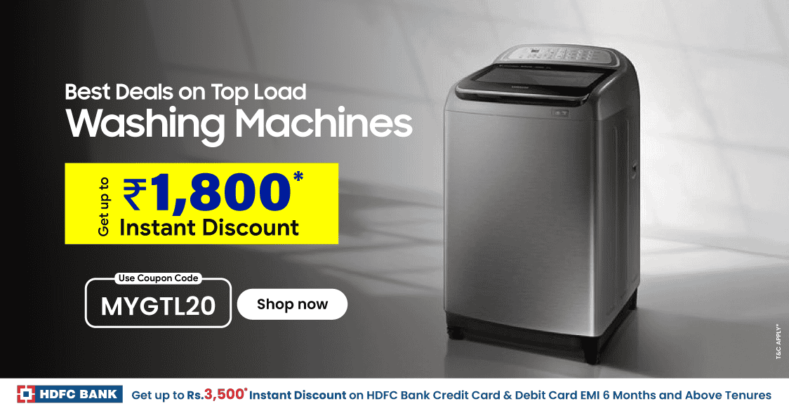 Top load Washing machines