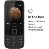 Nokia 225 4G DS Keypad Mobile | Black