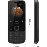 Nokia 225 4G DS Keypad Mobile | Black