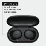 Sony WF-XB700 With 18 Hours Battery Life Bluetooth Headset | Black