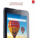 iBall Cleo S9 | 2 GB RAM 16 GB ROM 17.78 cm (7 inch) with 4G Tablet | Graphite Black