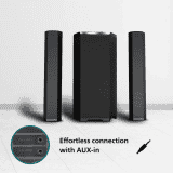 Philips 80 W Bluetooth Soundbar | Black | MMS8090/94