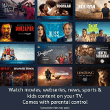 Fire TV Stick 3rd Gen with Alexa Voice Remote | includes TV controls | Stream HD Quality Video with Dolby Atoms Audio