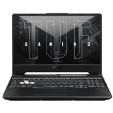 ASUS TUF A15 Gaming Laptop | AMD Ryzen 7 Octa Core 7435HS | 16 GB | 512 GB SSD | 4 GB Graphics | NVIDIA GeForce RTX 2050 | Graphite Black | FA566NFR-HN045WS