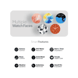 Fire-Boltt Legend Bluetooth Calling with 1.39'' Round Dial Free Size | Dual Button Technology Smartwatch | Black Strap