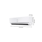 Godrej 1 Ton 3 Star Split Inverter AC | AC 1T SIC 12TTC3-WWA | White