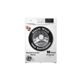 TCL Fully Automatic Front Load Washing Machine | 6.5 kg |  In built Heater | White | TWF65-P6S