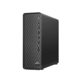 HP Slim Desktop S01 Bundle PC | i3 12th Gen Intel | 8 GB | 1 TB SSD | Dark Black | S01-pF2048in