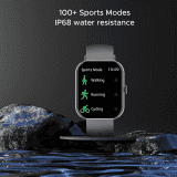 boAt Ultima Call Max Smart Watch | Big HD Display | Cool Grey