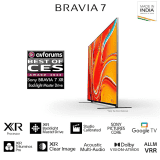 Sony BRAVIA 7 | 165 cm (65 Inch) | 4K Ultra HD AI Smart Mini LED Google TV |  K-65XR70