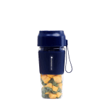 Wonderchef Nutri-Cup Portable Blender | USB Charging | Smoothie maker | SS Blades | Battery Operated Rechargeable Blender | 300ml | Compact Size | Blue