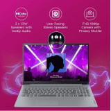 Lenovo IdeaPad Slim 3i  | Intel Core i5 12th Gen 12450H | 16 GB | 512 GB SSD | Arctic Grey | 83ER008GIN