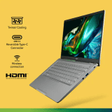 Acer Swift Go 14 | AMD Ryzen 5 Hexa Core 7530U | 8 GB | 512 GB SSD | Pure Silver | 1SFG14-41