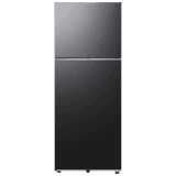 Samsung BESPOKE AI Double Door Refrigerator | 419 L | Luxe Black | RT45DG6A4DBXHL