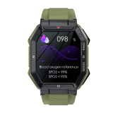 Salpido CARNELIAN Bluetooth Calling Smartwatch | Green | GD SW-10