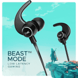 boAt Rockerz 255 Pro+ | ASAP Charge | upto 60 Hours Playback | Bluetooth | Active Black