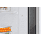 Samsung Side By Side Inverter Refrigerator | 653L | WI-FI Enabled SmartThings | Refined Inox | RS76CG8103S9HL