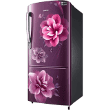SAMSUNG Direct Cool Single Door Refrigerator | 183 L | 3 Star | Camellia Purple | RR20C2723CR/NL