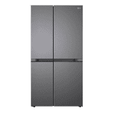 LG Side by Side Refrigerator | 650L | Convertible Multi Air Flow | 3 Star | Dazzle Steel | GL-B257JDS3