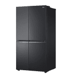 LG Side by Side Refrigerator | 650L | 3 Star | Smart Diagnosis | Matte Black Finish | GL-B257EMC3 DMCZEBN SBS