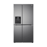 LG Side by Side Refrigerator | Frost Free | 3 Star | 630L | Water & Ice Dispenser | Shiny Steel | GL-L257CPZ3 DPZZEBN SBS