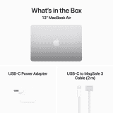 Apple MacBook Air M3 | 13.6 inch | 16 GB | 256 GB SSD | Silver | MC8H4HN/A