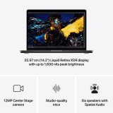 Apple MacBook M4 Pro | 24 GB | 512 GB | Space Black | MX2H3HN/A