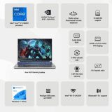 Acer ALG Gaming Laptop |  Intel Core i7 | 16 GB | 512 GB | NVIDIA GeForce RTX 3050 | Steel Gray | UN.34LSI.001