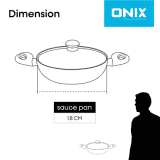 Onix OSP | 1890 | Aluminium Induction Bottom Sauce Pan