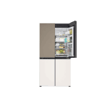 LG Frost Free French Door Refrigerator | 614 L | 3 Star | Smart Wifi Enabled with Door Cooling Plus | Clay Brown & Beige | GR-B24FQGJB